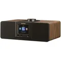 Produktbild: Sangean Electronics WFR-32 Radio Internet da tavolo Internetradio Bluetooth AUX USB incl - Schwarz/Braun