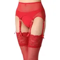 Produktbild: Merry Style Strapsgürtel Damen Strumpfgürtel MSKS912 rot XXL