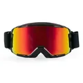 Produktbild: SMITH Kinder Skibrille Grom M006669PC99C1 schwarz ( Black red solex mirror )