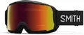Produktbild: SMITH Skibrille Snowboard brille GROM Schneebrille 2026 black/red sol-x mirror
