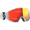 Produktbild: Scott Goggle Shield mineral white/black - amp red chrome s3 (7884) -