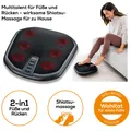 Produktbild: BEURER FM 70 Shiatsu Fuß- und Rückenmassagegerät (10027) 18 Massageköpfe