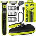 Produktbild: NEU Philips OneBlade 360 QP2724 23 Trimmer Rasierer mit Etui USB WetDry