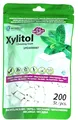 Produktbild: Miradent Xylitol Kaugummi Spearmint 200 Stück Zahnpflegekaugummi Zuckerfrei