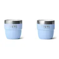 Produktbild: YETI Rambler Stapelbare Tasse, Big Sky Blue, 2 Pack 4 oz (118 ml)