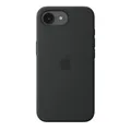 Produktbild: Apple iPhone 17e Silikon Case schwarz MHWD4ZM/A mit MagSafe