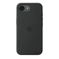 Produktbild: Apple iPhone 17e Silikon Case mit MagSafe – Schwarz ​​​​​​​