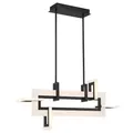 Produktbild: LED Hängeleuchte Hängelampe B: 84 cm Schwarz Weiß 3000K 2086lm Modern Esszimmer