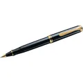 Produktbild: Pelikan Tintenroller R800 Schwarz Etui (Gold, Schwarz, 1x) (997643)
