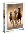 Produktbild: Clementoni 39168 Running Horses – Puzzle 1000 Teile, buntes Legespiel für die ganze Familie, Erwachsenenpuzzle ab 14 Jahren