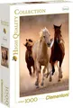 Produktbild: Clementoni Puzzle Running Horses 1000 Teile Puzzle Freizeit Erwachsene