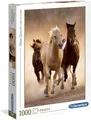 Produktbild: PFERDE / RUNNING HORSES - Puzzle - 1000 Teile - Neu OVP - Clementoni