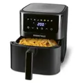 Produktbild: GOURMETmaxx Heißluftfritteuse 6,5 L, 1600 W schwarz – digitale Airfryer Fritteuse mit LED-Touchdisplay & Timer | fettarm frittieren, grillen & backen