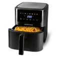 Produktbild: GOURMETmaxx Heißluftfritteuse GOURMETmaxx Heißluft-Fritteuse 1600W schwarz Digital 6,5l, 1600 W, GOURMETmaxx Heißluftfritteuse 6,5 Liter