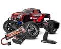 Produktbild: Traxxas Stampede RTR HD rot mit Akku und USB-C Ladegerät TRX36254-8-RED