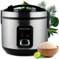 Produktbild: ProfiCook Reiskocher für 3kg Reis | ohne Anbrennen | Rice Cooker mit Warmhaltefunktion | inkl. Messbecher & Löffel | Antihaftbeschichtung | PC RK 1285