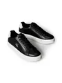 Produktbild: Calvin Klein Jeans CLASSIC CUPSOLE LACEUP LTH Sneaker Schnürschuh, Halbschuh, Freizeitschuh mit seitlichem CK-Logo