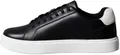 Produktbild: Calvin Klein Herren Cupsole Sneaker Classic Laceup aus Leder, Schwarz (Black/Bright White), 41