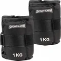 Produktbild: SPORTINATOR Arm- & Bein-Gewichtsmanschetten 1 kg 2 Stück 81363028-81363024