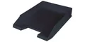Produktbild: helit Briefablage für DIN A4-C4 Kunststoff schwarz H67xB254xT347 mm mit Griff...