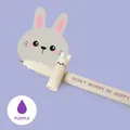 Produktbild: Legami Löschbarer Gelstift HASE - Erasable Gel Pen, Stift , Gelschreiber Bunny