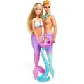 Produktbild: Steffi-Love Puppe Mermaid Family, ab 3 Jahre, Steffi und Kevin als Meerjungfrau/-mann, 29 cm