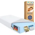 Produktbild: Lina, Gelschaum Matratze 90x200 cm – 11 cm nanocell® Gel-Schaum – H3 Härtegrad – Atmungsaktiv – Abnehmbarer Bezug 240g/m2 - Arensberger