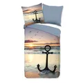 Produktbild: Traumschlaf Bettwäsche Anker Multi 1 Bettbezug 135 x 200 cm + 1 Kissenbezug 80 x 80 cm