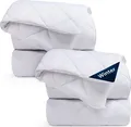 Produktbild: Blumtal Winterdecke 155x220 cm im 2er Set - extra dicke Winter Decke - Steppdecke 155x220 Winter - Bettdecke Winter 155x220 cm - Steppbettdecke