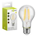Produktbild: goobay 65397 Filament LED Birne 11W / Kerzenform/Glühbirne warmweißes Licht 2700K / LED Birne für Kronleuchter/Lampe mit geringer Wärmeentwicklung/Nicht dimmbar / 11 kWh/1000h Kristallklar