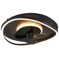 Produktbild: Reality Leuchten Deckenventilator Sortland Alu, Eisen, Stahl & Metall
