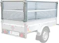 Produktbild: Gitteraufsatz STEMA, silber, H:66cm, Stahlblech, Bordwandaufsätze