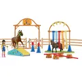 Produktbild: SCHLEICH 42481 Pony Agility Training, für Kinder ab 3+ Jahren, Farm World - Spielset