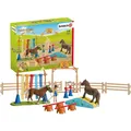 Produktbild: Schleich Farm World 42481 - Pony Agility Training Spielset Spielfiguren Pferde