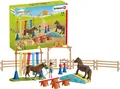 Produktbild: Schleich 42481 Farm World Pony Agility Training Ergänzungsset Spielset Pferde