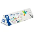 Produktbild: STAEDTLER Fasermaler triplus, 12er Karton-Box, sortiert, Strichstärke: 0,3 mm, VE = 1 Kartonbox à 12 Stifte