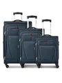 Produktbild: WENGER Koffer-Set 3-teilig für Damen und Herren | Reise-Trolleys 46 x 34 x 78 cm aus hochwertigem Polyester 600D Material | Erweiterbar & Teleskopgriff| Beaumont Serie