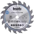 Produktbild: kwb 582357 Hartmetall Kreissägeblatt 140 x 12.75 mm 1 St. (582357)