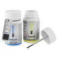 Produktbild: MG PRIME Autolack Lackstift Set für Opel GGL/KZA 632 Graphit Schwarz Metallic Basislack Klarlack je 50ml