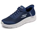 Produktbild: Skechers Damen Go Walk Flex Grand Entry Slip-InTurnschuhe, Navy Textile/White Trim, 40 EU