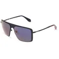 Produktbild: Adidas Originals OR0036 Herren-Sonnenbrille Vollrand Quadratisch Metall-Gestell, blau
