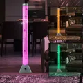 Produktbild: LED-RGB Stehleuchte, mit fünf Fischen, H 122cm