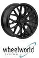Produktbild: 4x Wheelworld WH37 8,5x19 5/108 ET40 Schwarz glanz lackiert