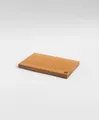 Produktbild: KAWENTSMANN Schneidebrett BEMME – Holz-Schneidebrett aus Eiche – Edles Holzschneidebrett – Schneiden oder Servieren – Handgefertigtes Holzbrett für die Küche (240 x 150 x 20 mm)