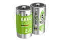Produktbild: ANSMANN AG Akku C 2500mAh Baby NiMH 1,2V – 1000x wiederaufladbar (2 Stück) Akku 2500 mAh (1.2 V)