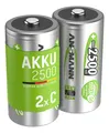 Produktbild: 2x ANSMANN NiMH Akku Baby C 2500mAh maxE HR14 5030912 II. Wahl