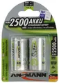 Produktbild: 4 Stück x Ansmann Baby C Akkus 2500 mAh 1,2V Ni-MH HR14 / LR14 wieder aufladbar