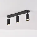 Produktbild: LED 3-flammig Deckenleuchte schwenkbar TRIO schwarz