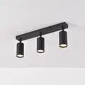 Produktbild: LED 3-flammig Deckenleuchte schwenkbar TRIO schwarz