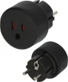 Produktbild: Brennenstuhl Reisestecker Kupplung USA,Japan + Stecker DE, Blister-Karte